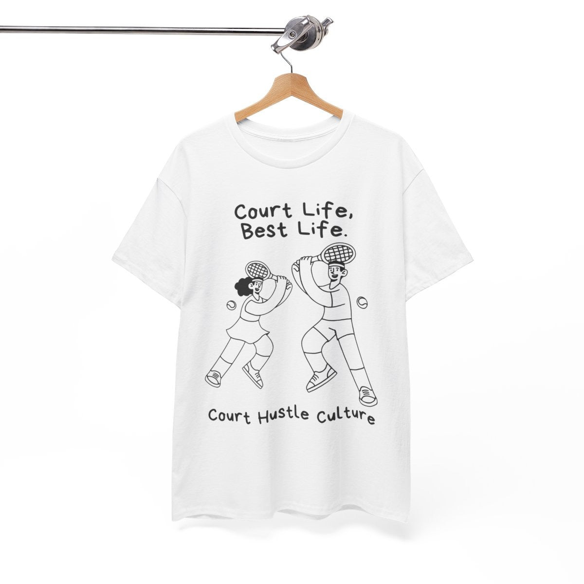COURT HUSTLE - Tennis (Kids Tee)