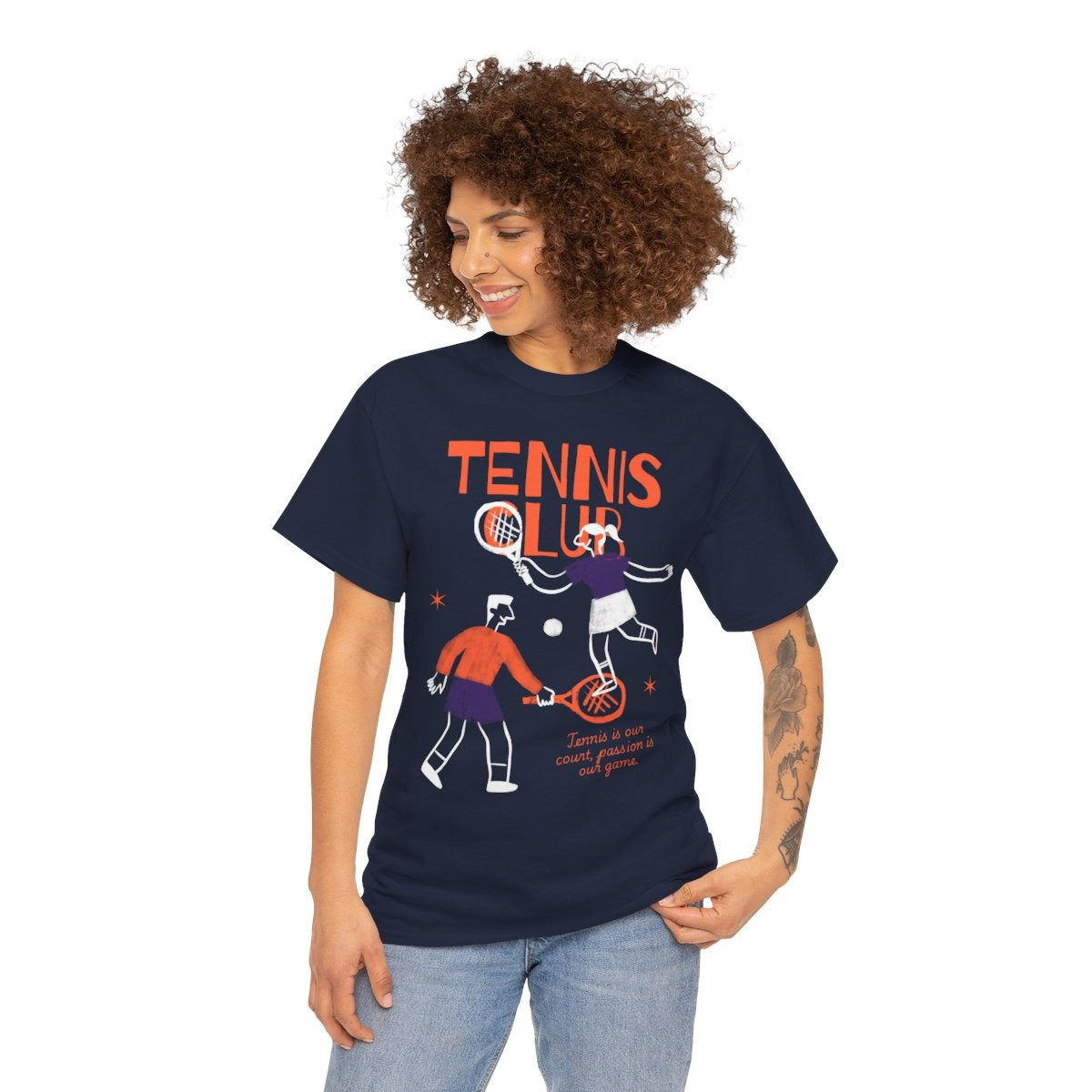 TENNIS CLUB 4 - Tennis Basic Tee
