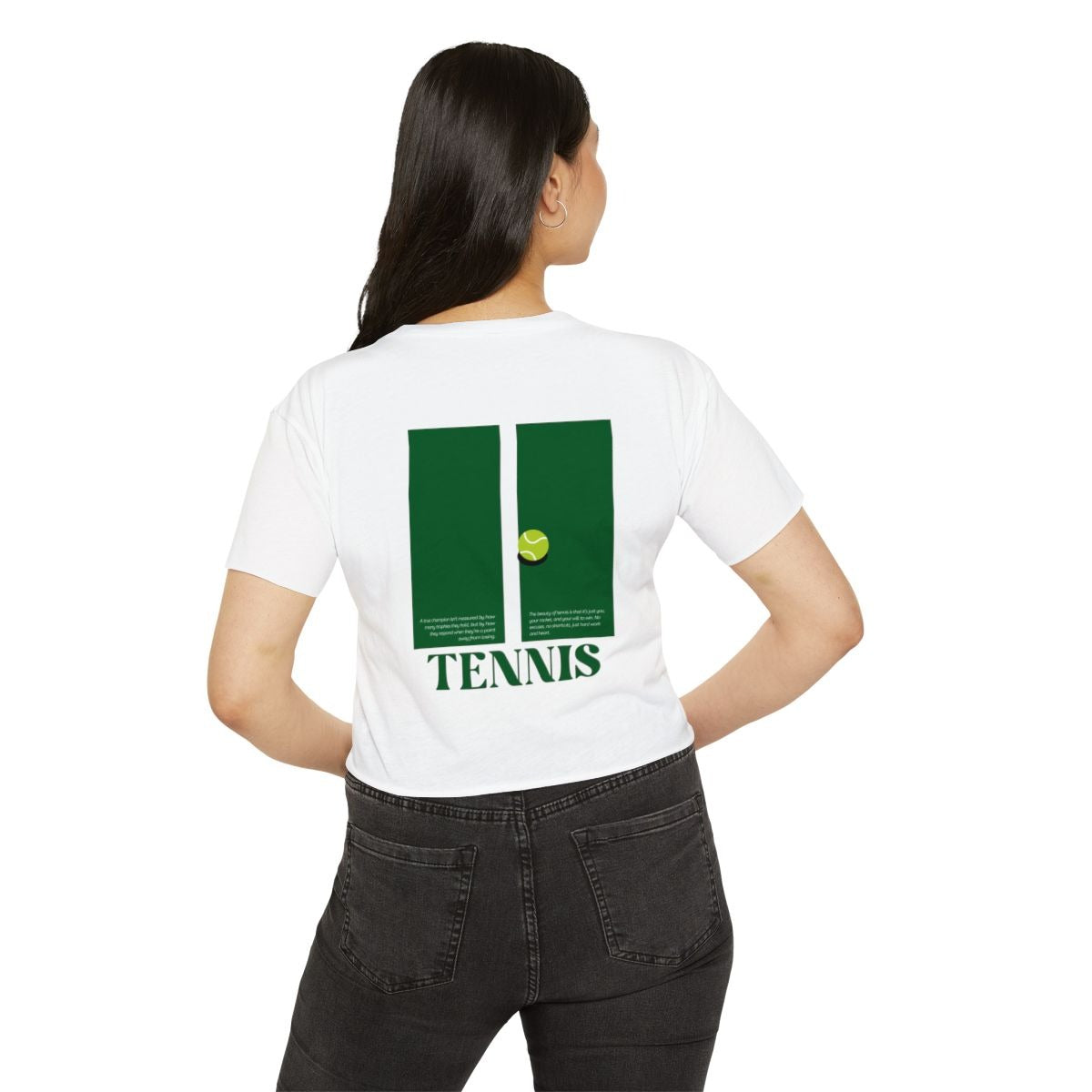 TIEBREAK - Tennis Crop Top