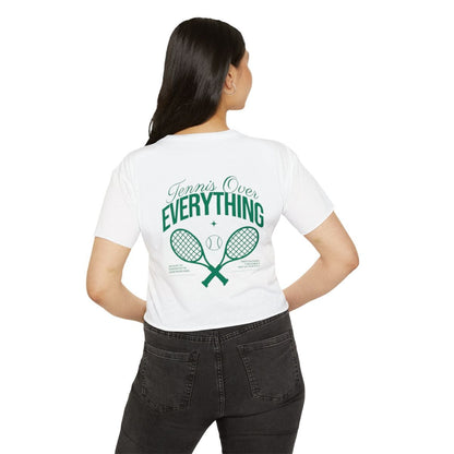 TENNIS OVER EVERYTHING - Tennis Crop Top