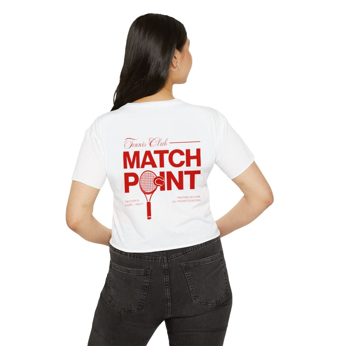 MATCH POINT 3 - Tennis Crop Top