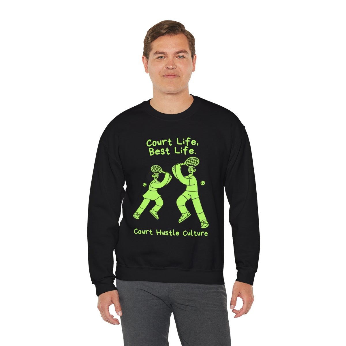 COURT HUSTLE - Tennis Sweatshirt