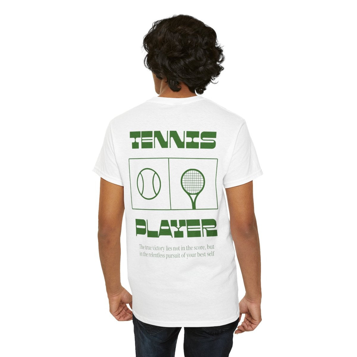TENNIS PLAYER 4 - Tennis Basic Tee