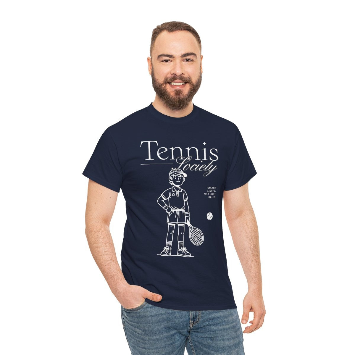 TENNIS SOCIETY - Tennis Basic Tee