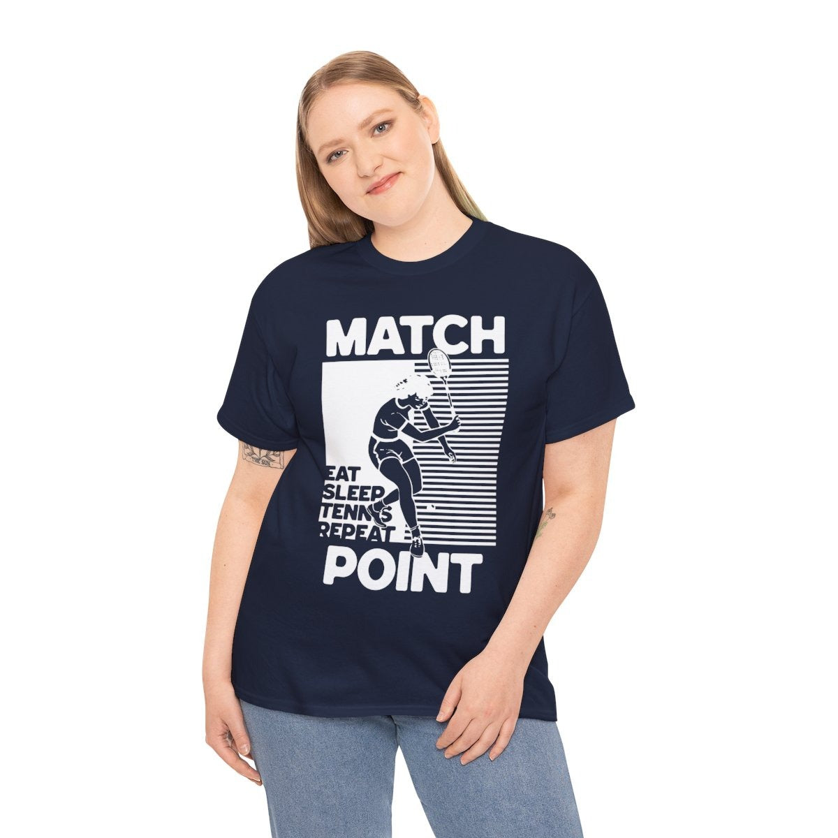 MATCH POINT 6 - Tennis Basic Tee