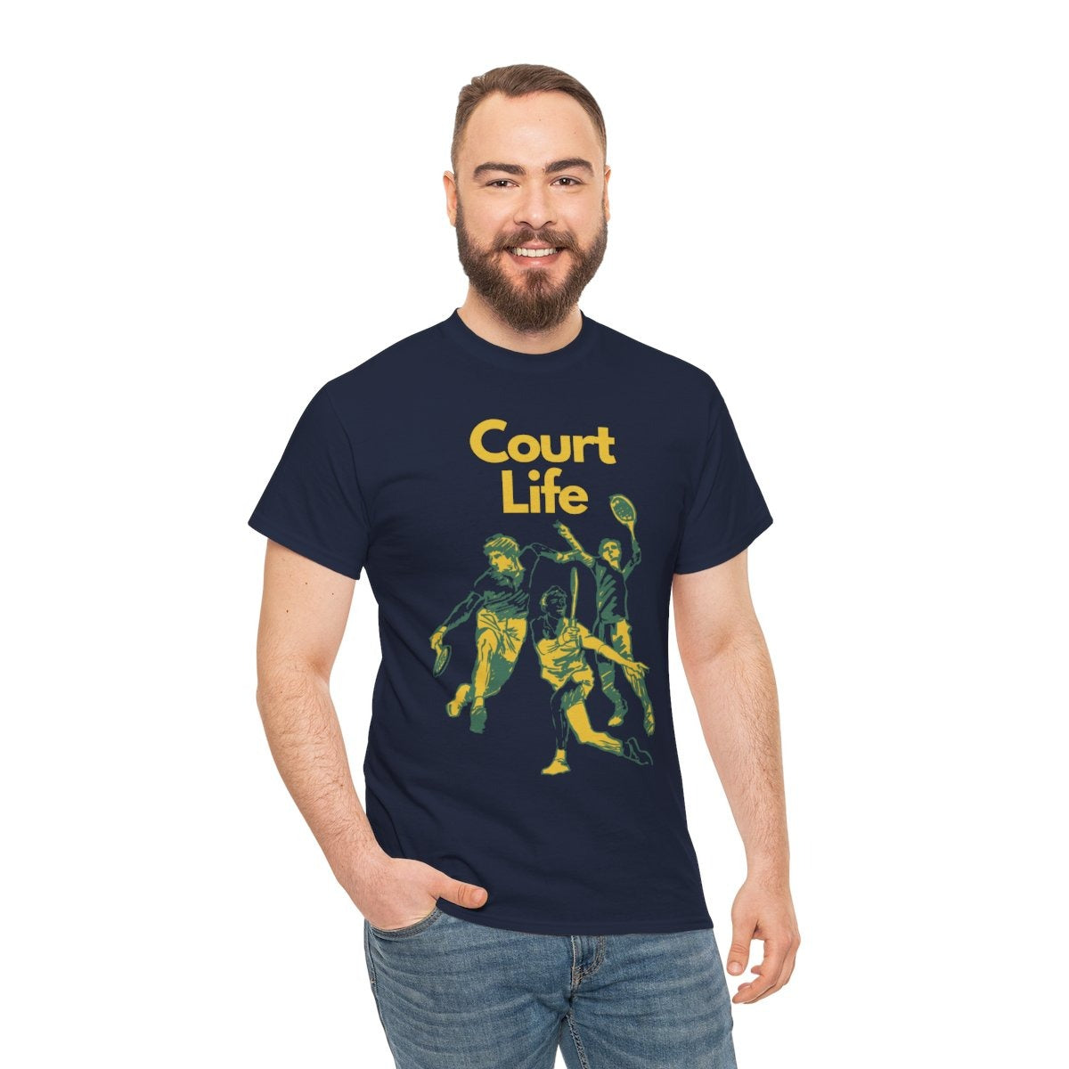 COURT LIFE - Tennis Basic Tee