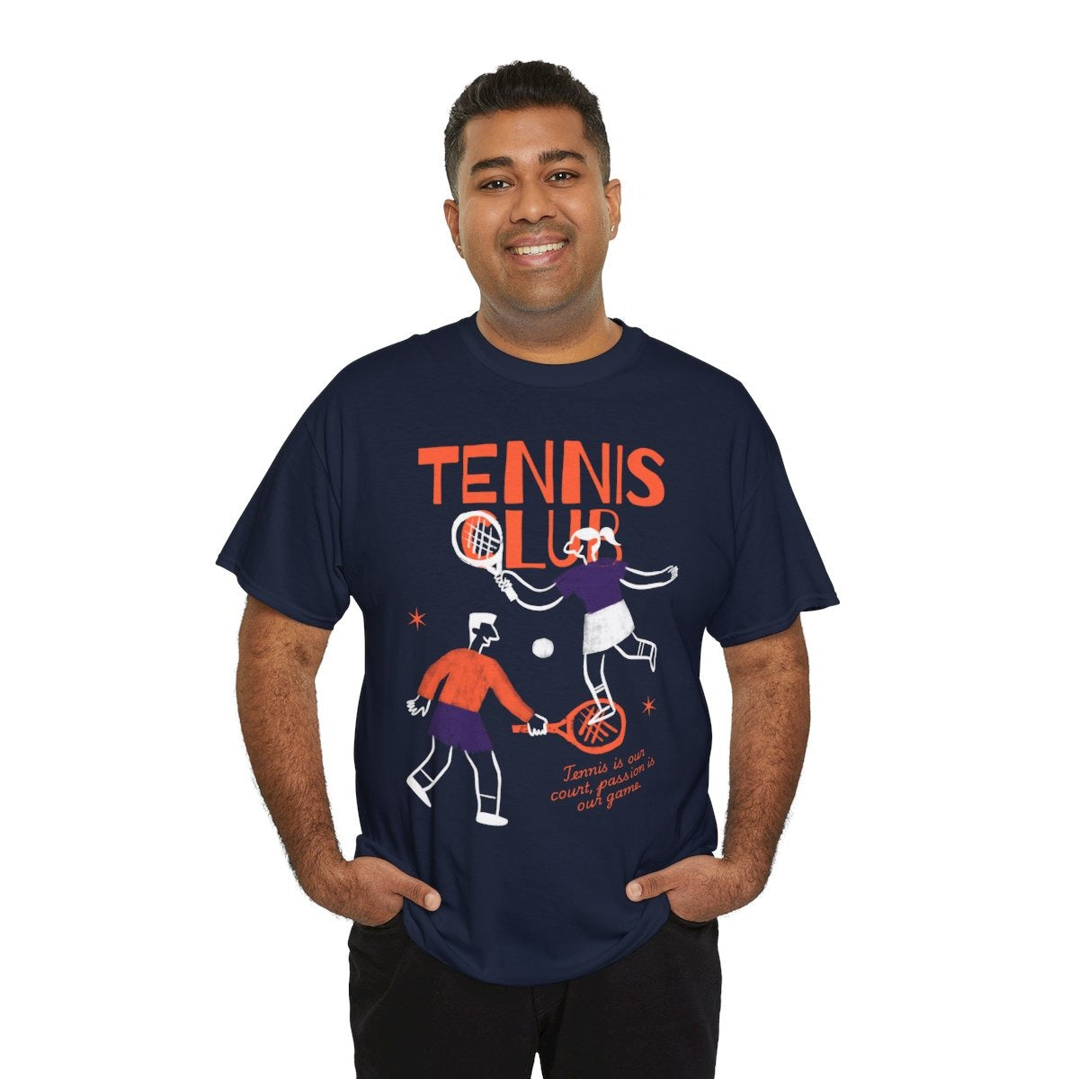 TENNIS CLUB 4 - Tennis Basic Tee