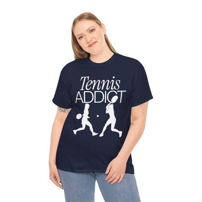 TENNIS ADDICT 3 - Tennis Basic Tee