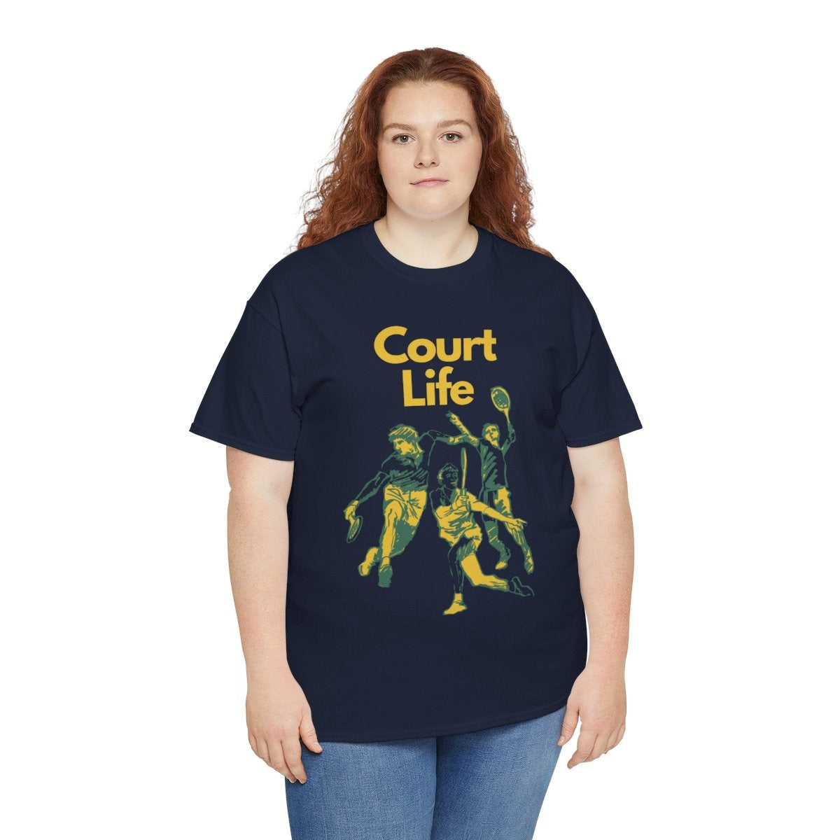 COURT LIFE - Tennis Basic Tee