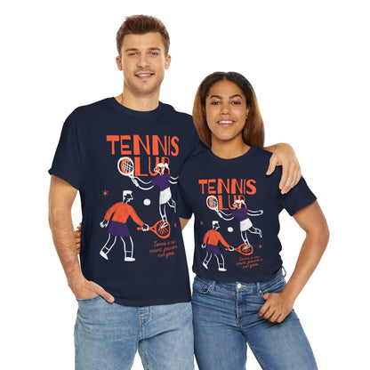 TENNIS CLUB 4 - Tennis Basic Tee