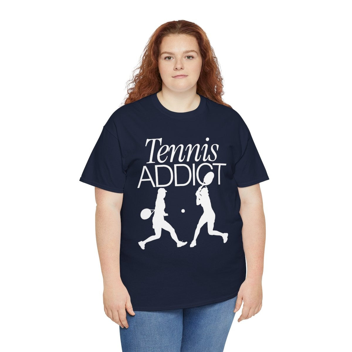 TENNIS ADDICT 3 - Tennis Basic Tee