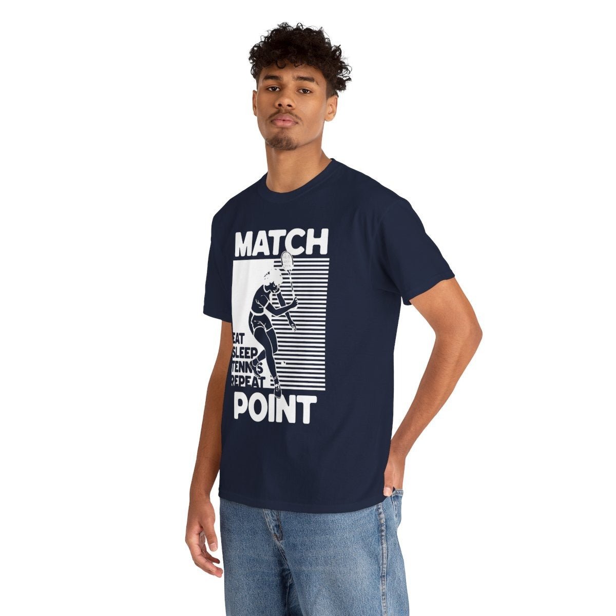 MATCH POINT 6 - Tennis Basic Tee