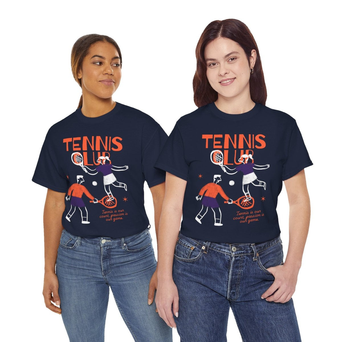 TENNIS CLUB 4 - Tennis Basic Tee