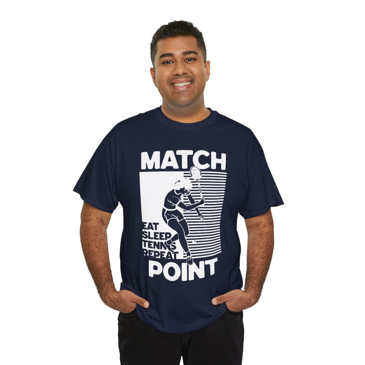 MATCH POINT 6 - Tennis Basic Tee