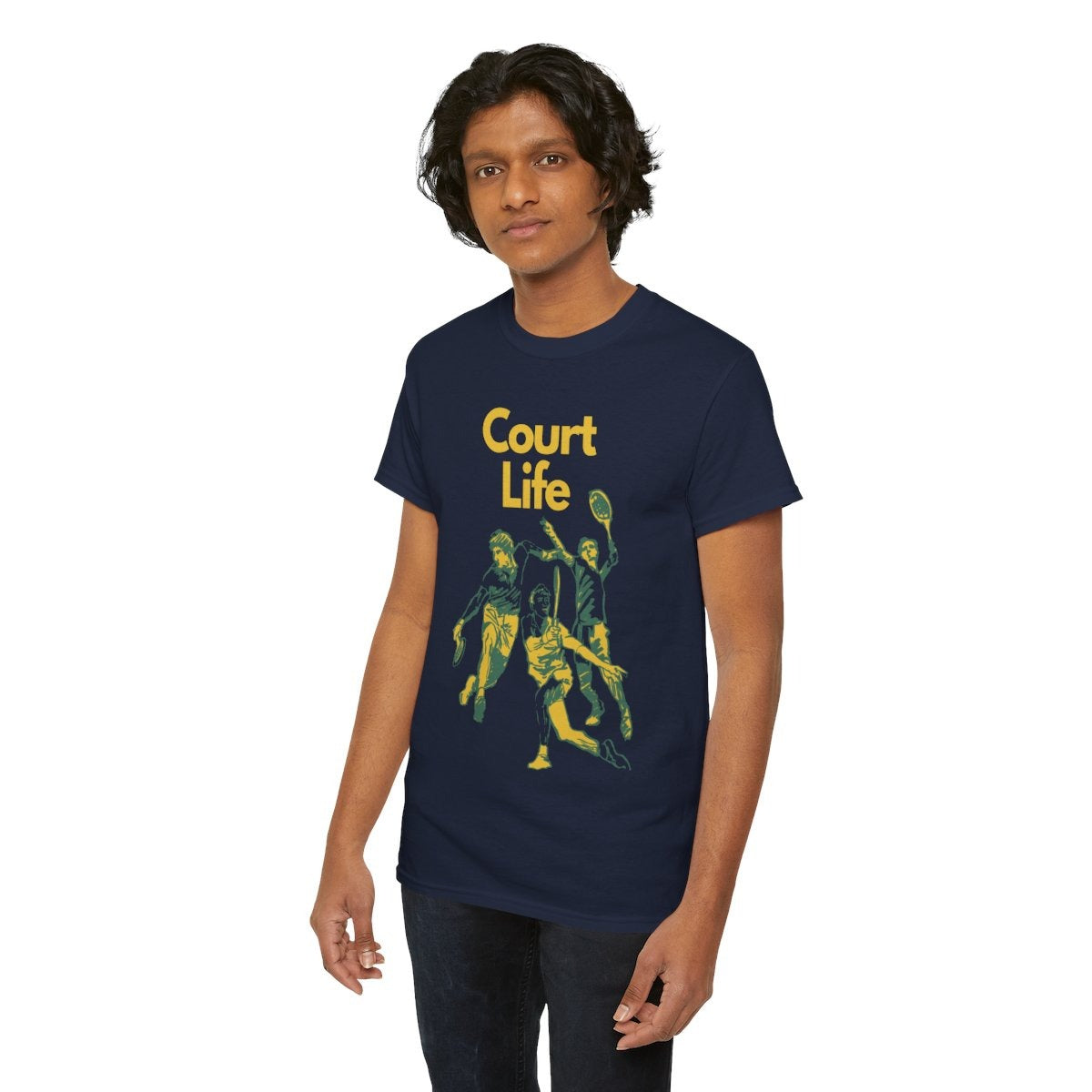 COURT LIFE - Tennis Basic Tee