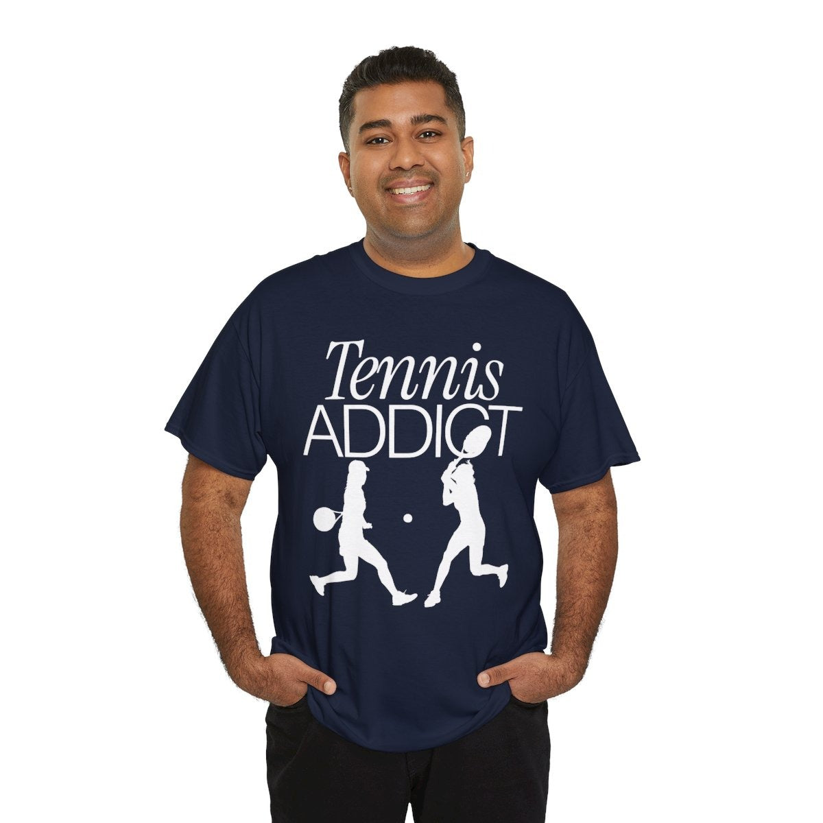 TENNIS ADDICT 3 - Tennis Basic Tee