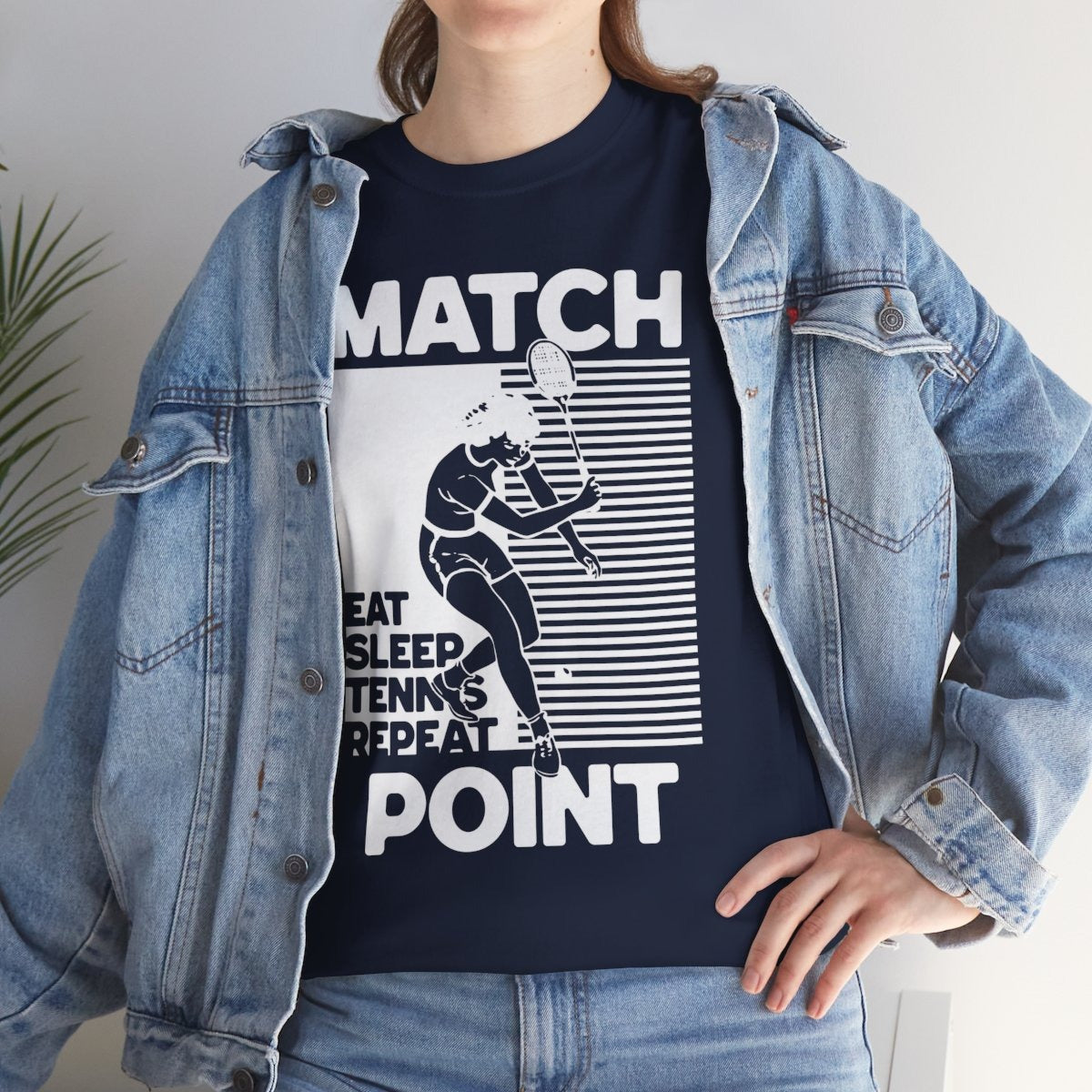 MATCH POINT 6 - Tennis Basic Tee