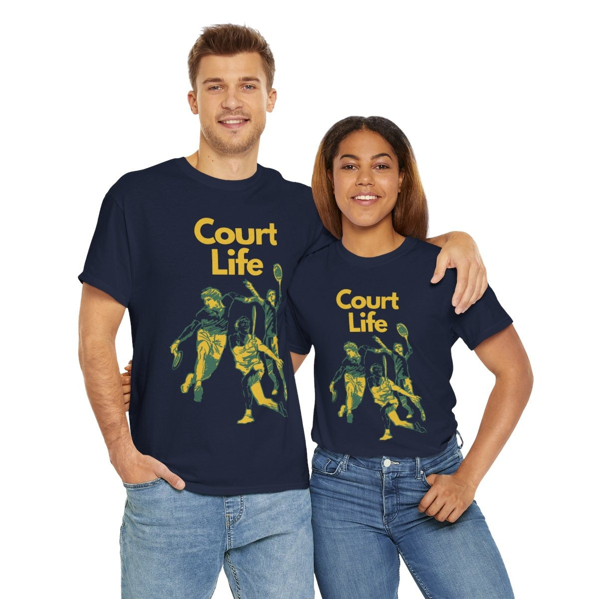 COURT LIFE - Tennis Basic Tee