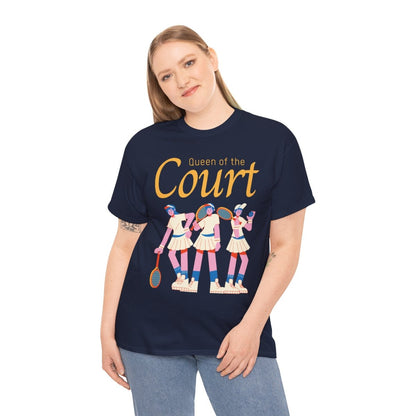 COURT QUEEN 1 - Tennis Basic Tee