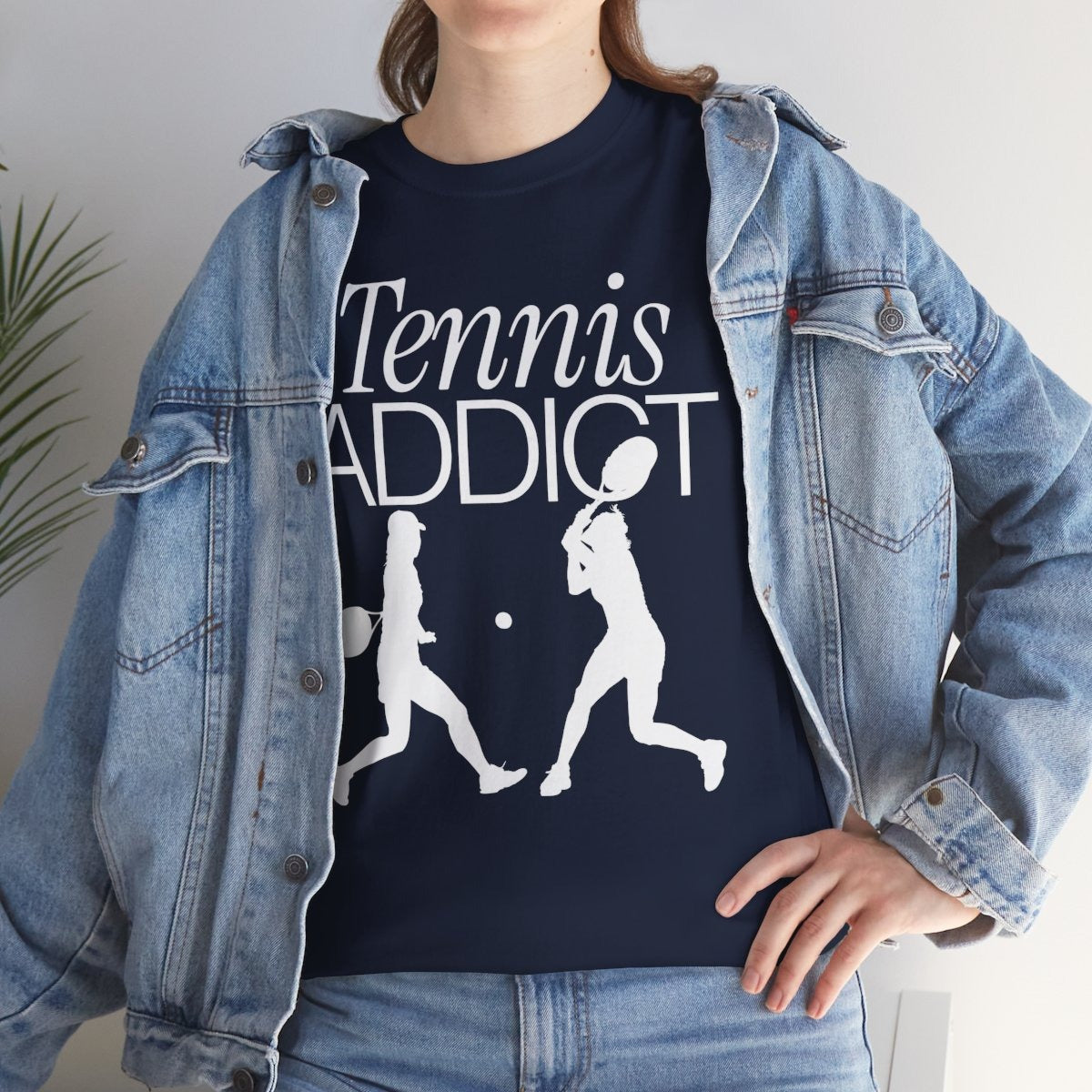 TENNIS ADDICT 3 - Tennis Basic Tee