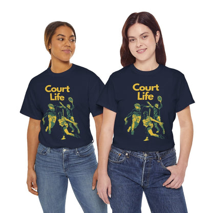 COURT LIFE - Tennis Basic Tee