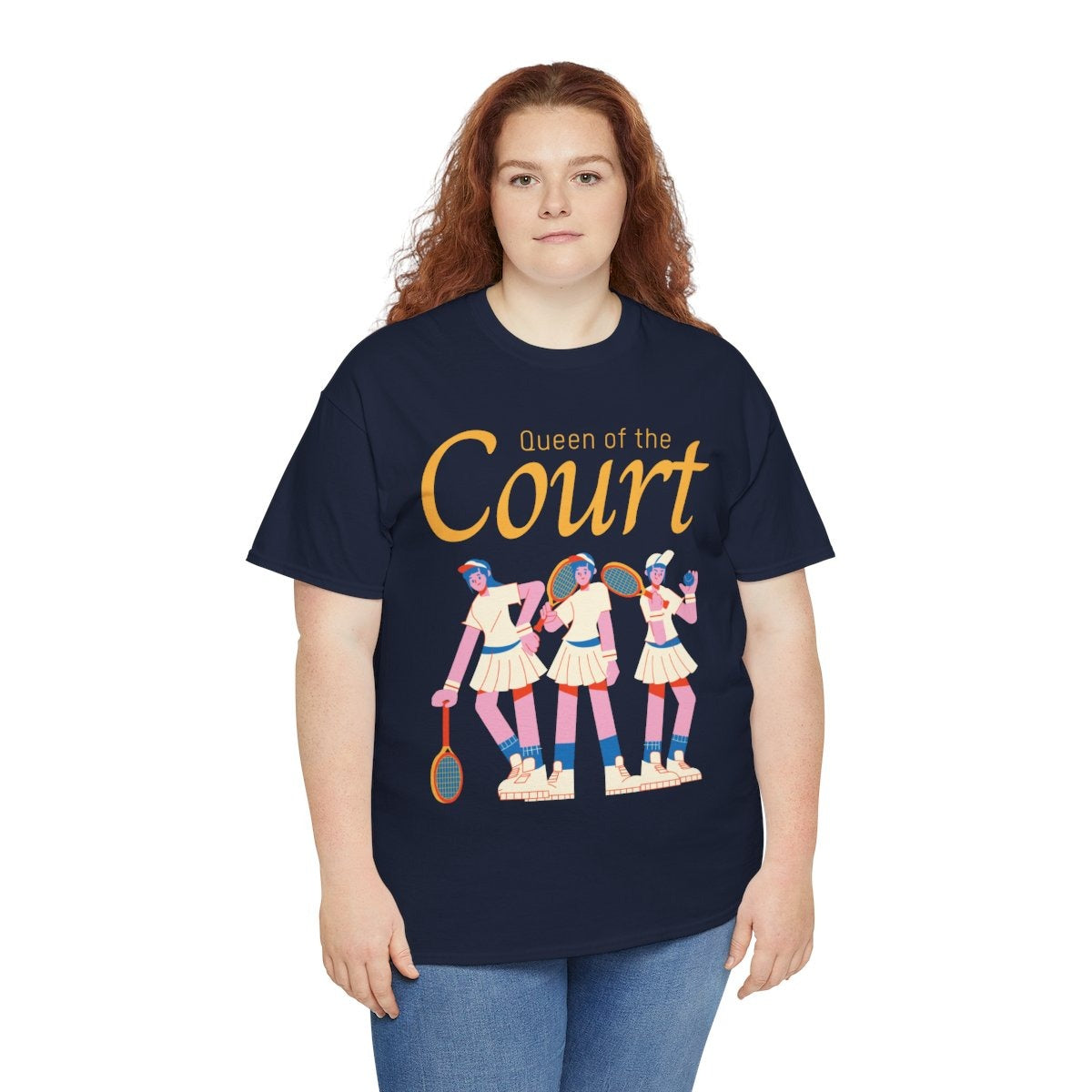 COURT QUEEN 1 - Tennis Basic Tee