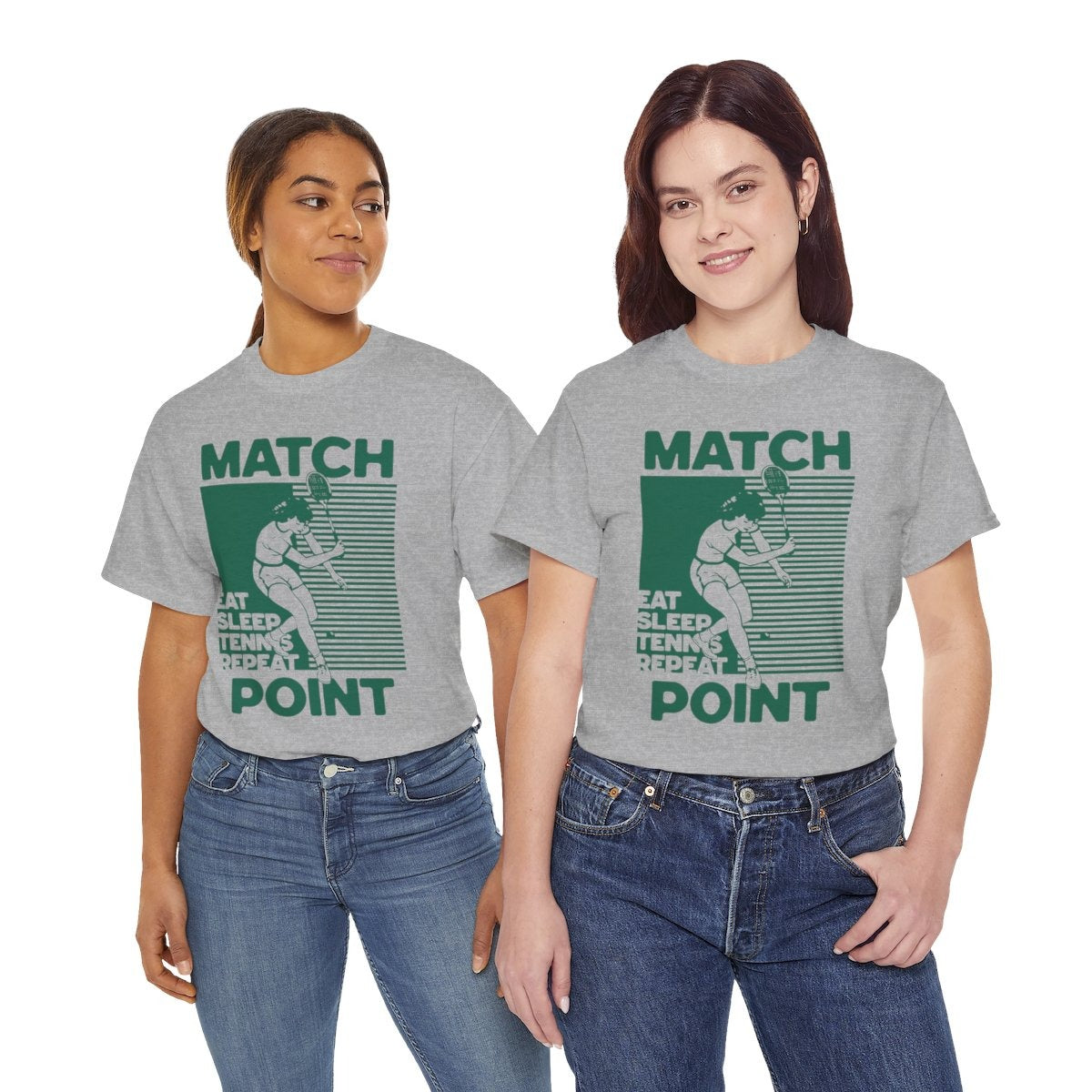 MATCH POINT 6 - Tennis Basic Tee