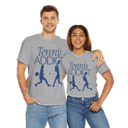 TENNIS ADDICT 3 - Tennis Basic Tee