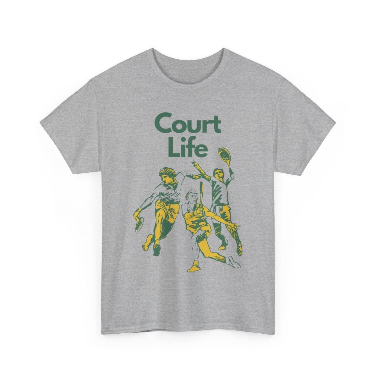 COURT LIFE - Tennis Basic Tee