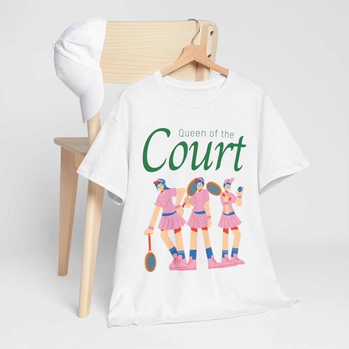 COURT QUEEN 1 - Tennis Basic Tee