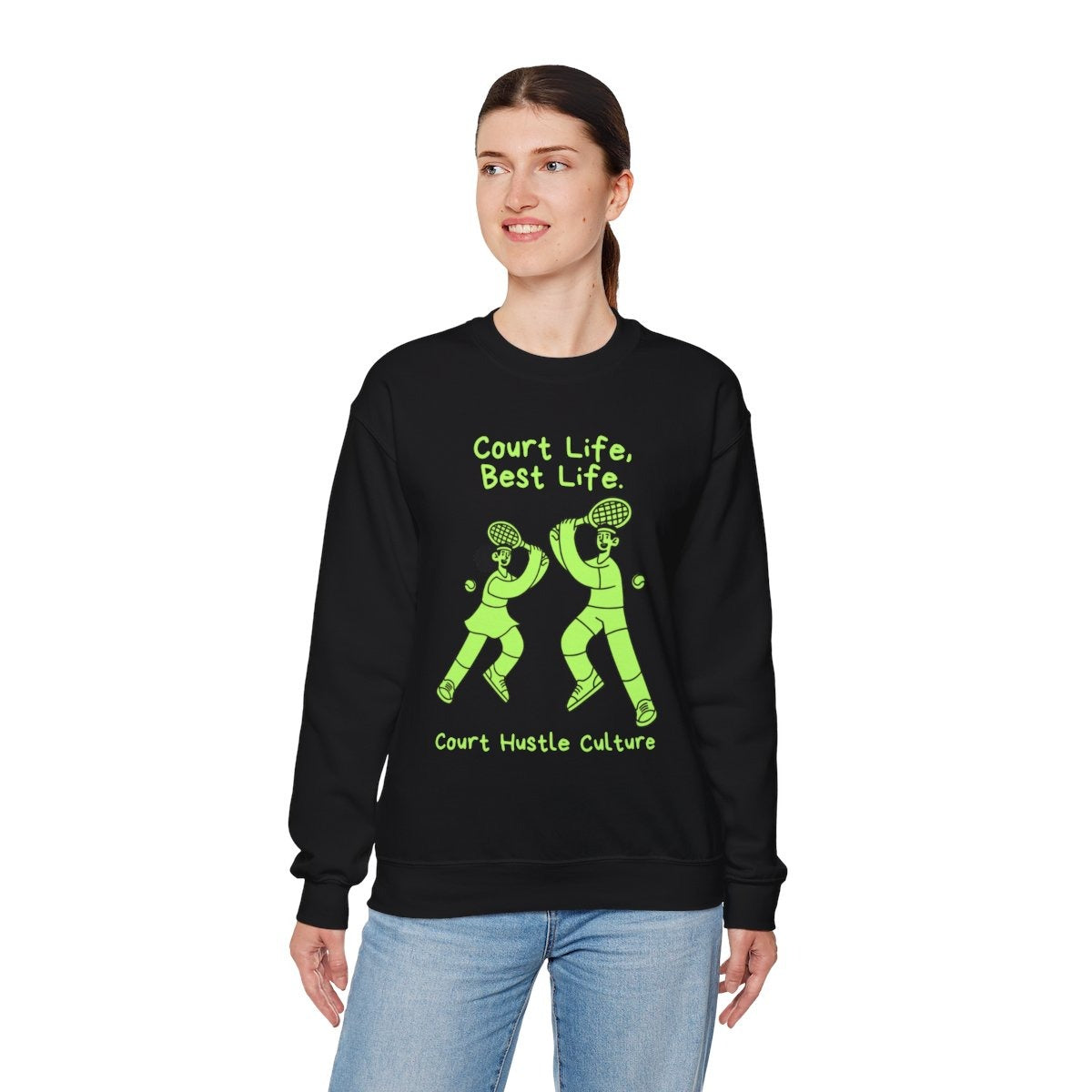 COURT HUSTLE - Tennis Sweatshirt