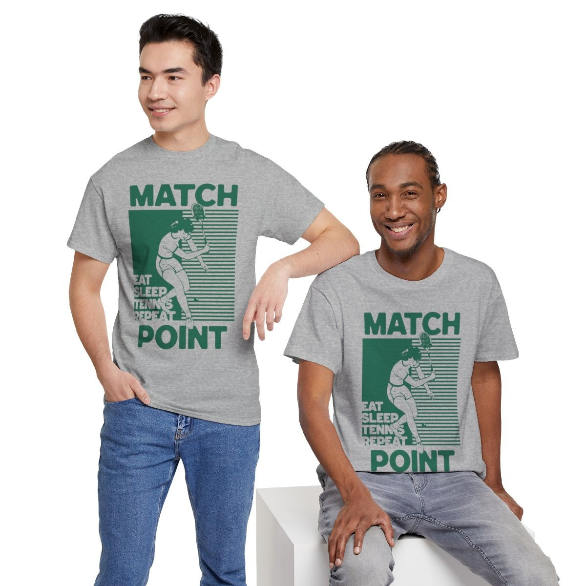 MATCH POINT 6 - Tennis Basic Tee