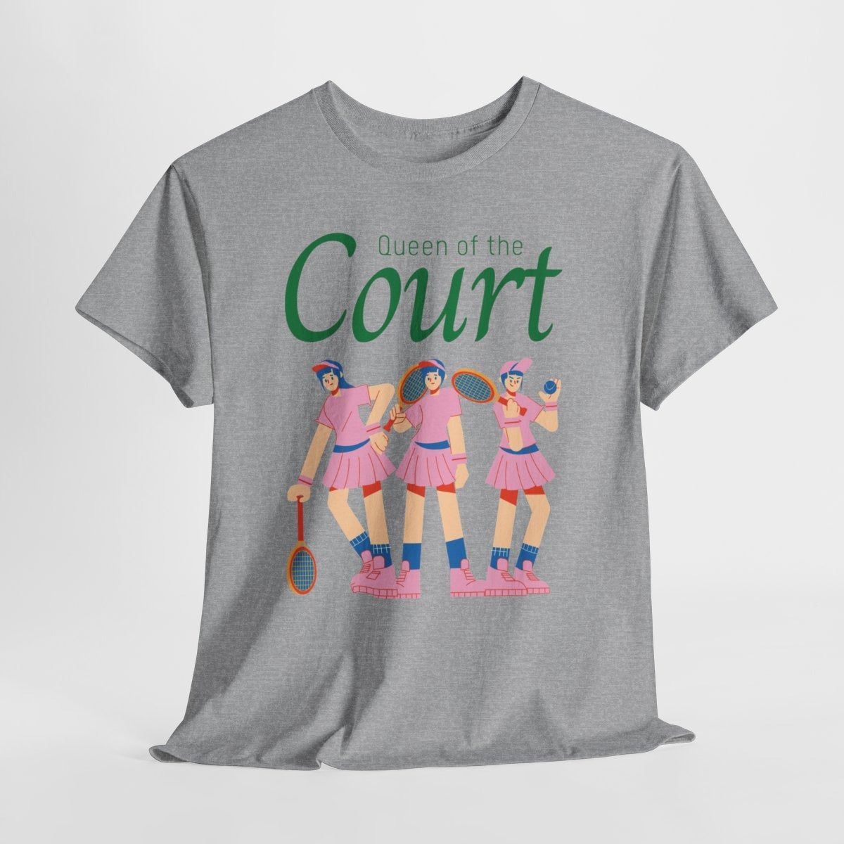 COURT QUEEN 1 - Tennis Basic Tee