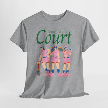 COURT QUEEN 1 - Tennis Basic Tee