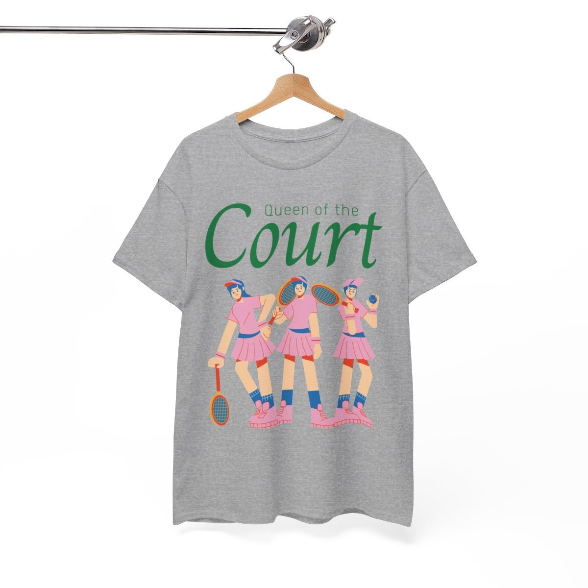 COURT QUEEN 1 - Tennis Basic Tee