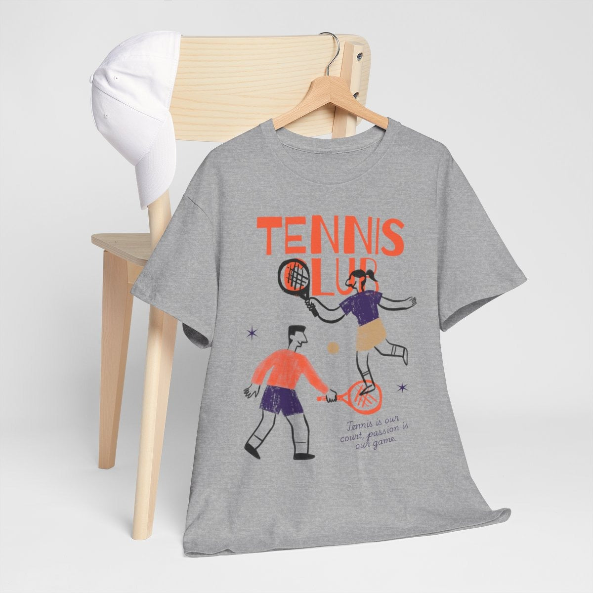 TENNIS CLUB 4 - Tennis Basic Tee