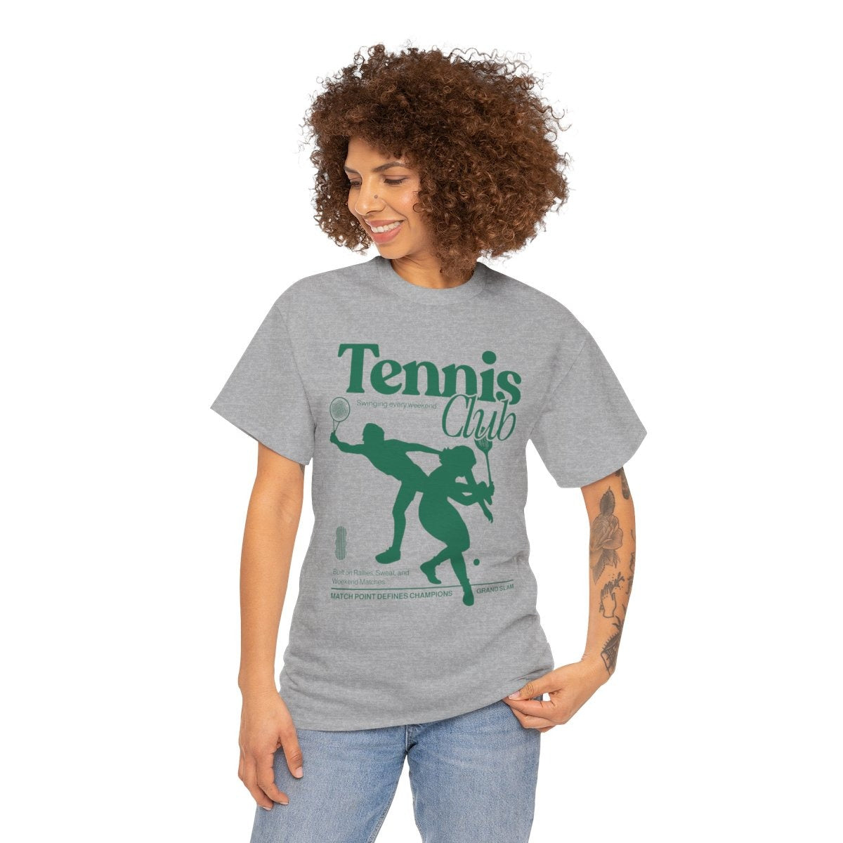 TENNIS CLUB 5 - Tennis Basic Tee