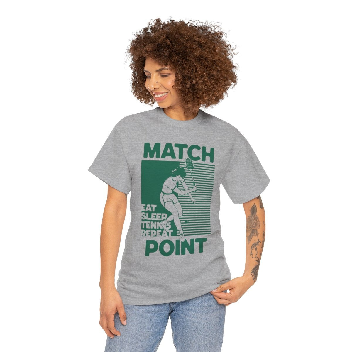 MATCH POINT 6 - Tennis Basic Tee