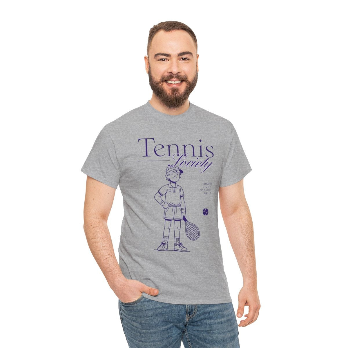 TENNIS SOCIETY - Tennis Basic Tee