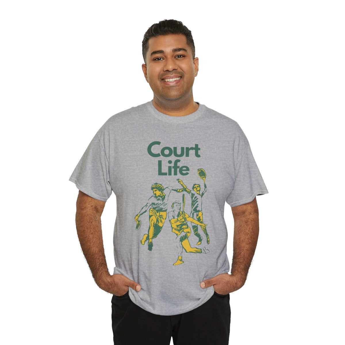 COURT LIFE - Tennis Basic Tee