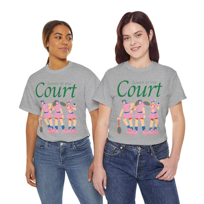 COURT QUEEN 1 - Tennis Basic Tee