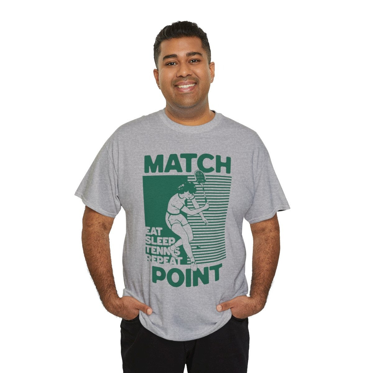 MATCH POINT 6 - Tennis Basic Tee