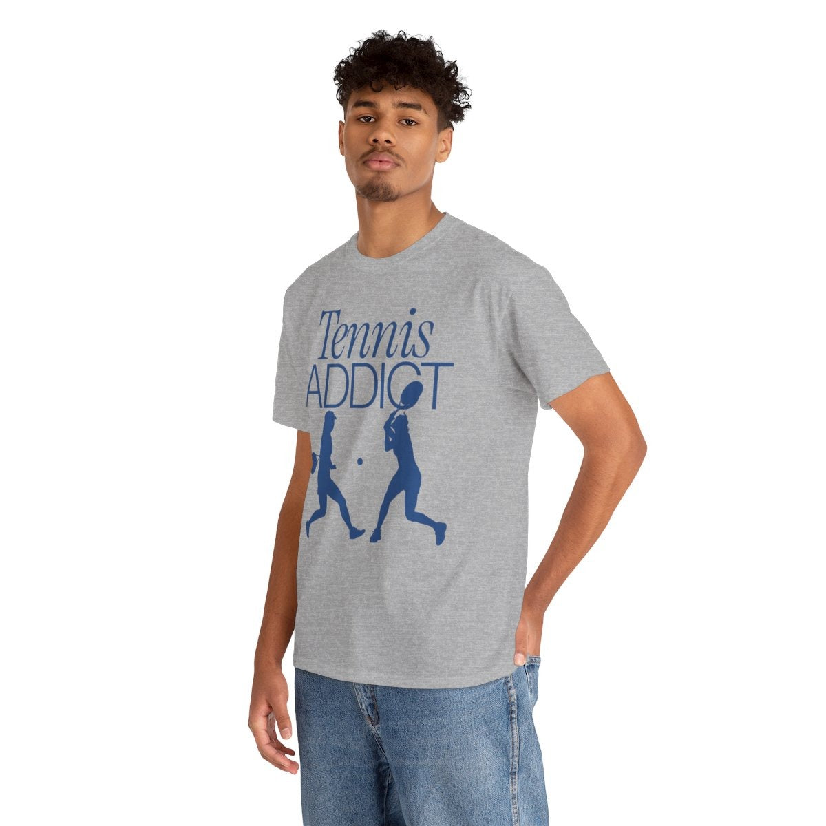 TENNIS ADDICT 3 - Tennis Basic Tee