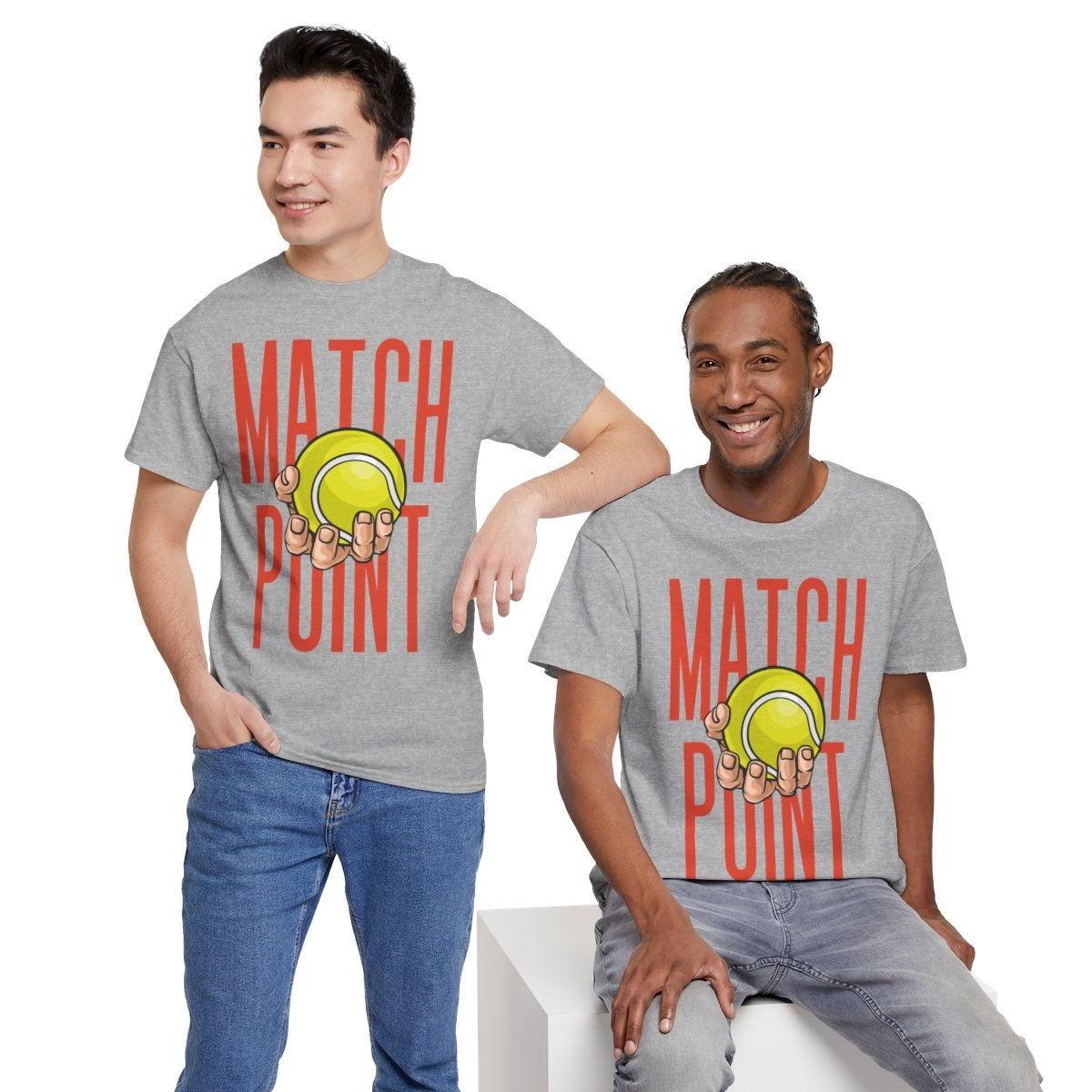 MATCH POINT 4 - Tennis Basic Tee