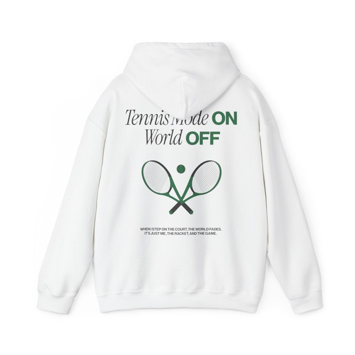 TENNIS MODE 2 - Tennis Hoodie