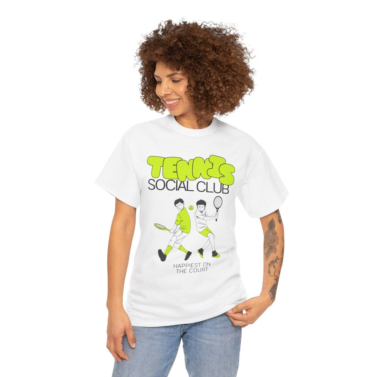 BOUNCE - Tennis Basic Tee