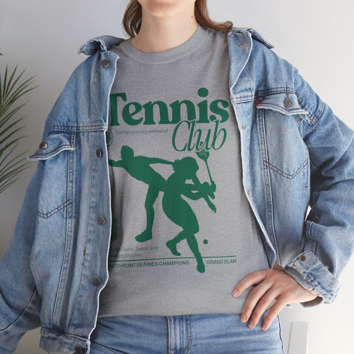 TENNIS CLUB 5 - Tennis Basic Tee