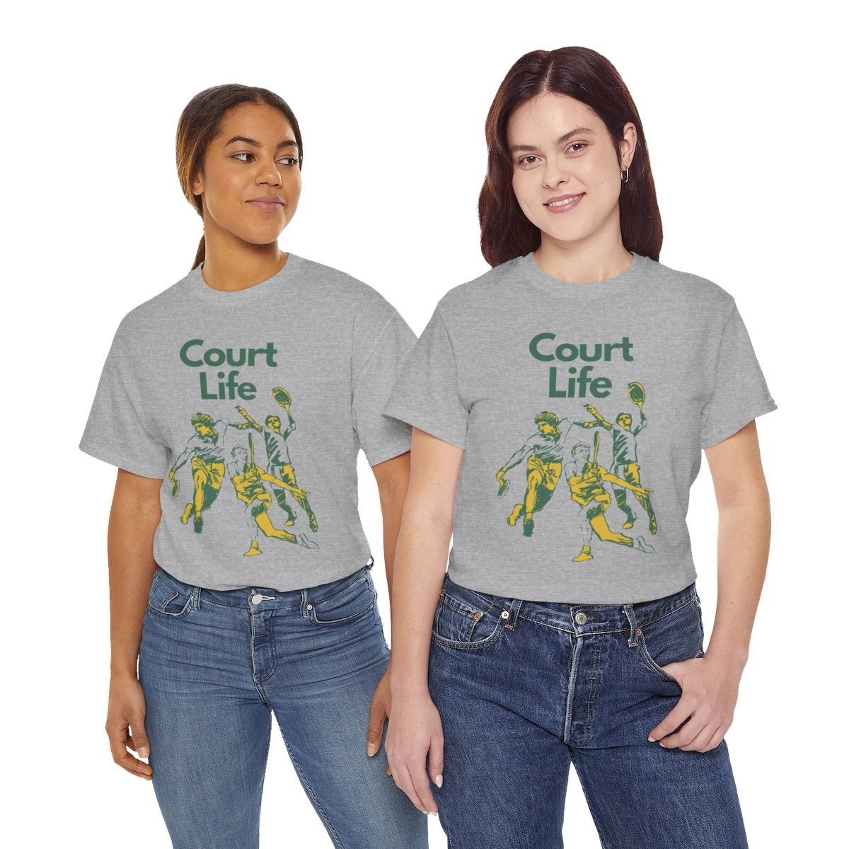 COURT LIFE - Tennis Basic Tee