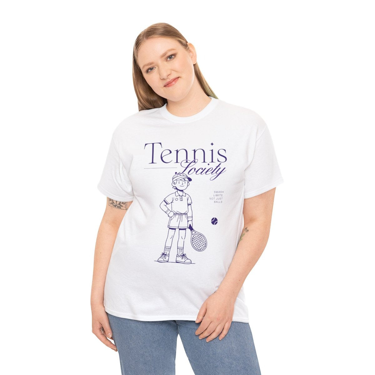 TENNIS SOCIETY - Tennis Basic Tee