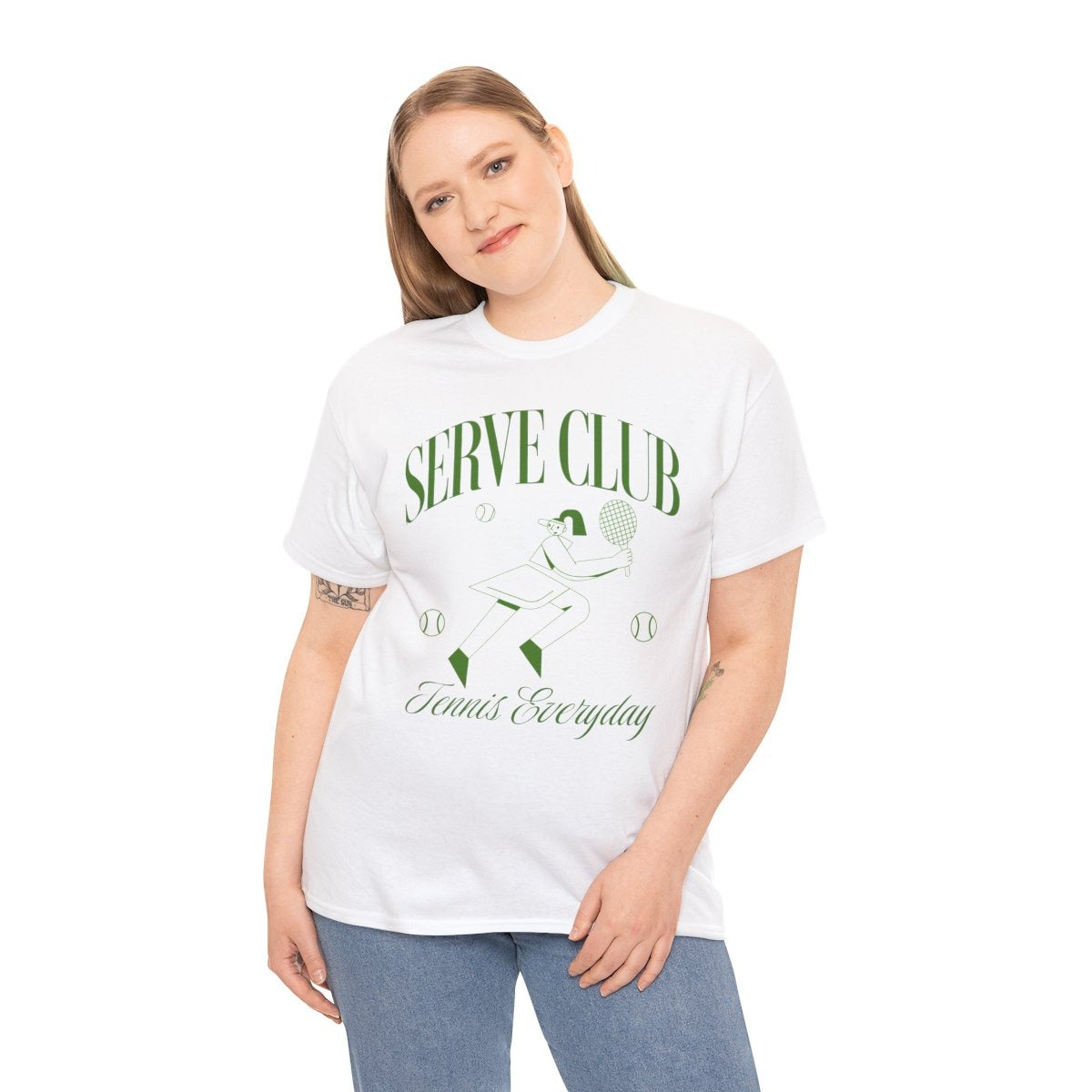 SERVE CLUB - Tennis Basic Tee
